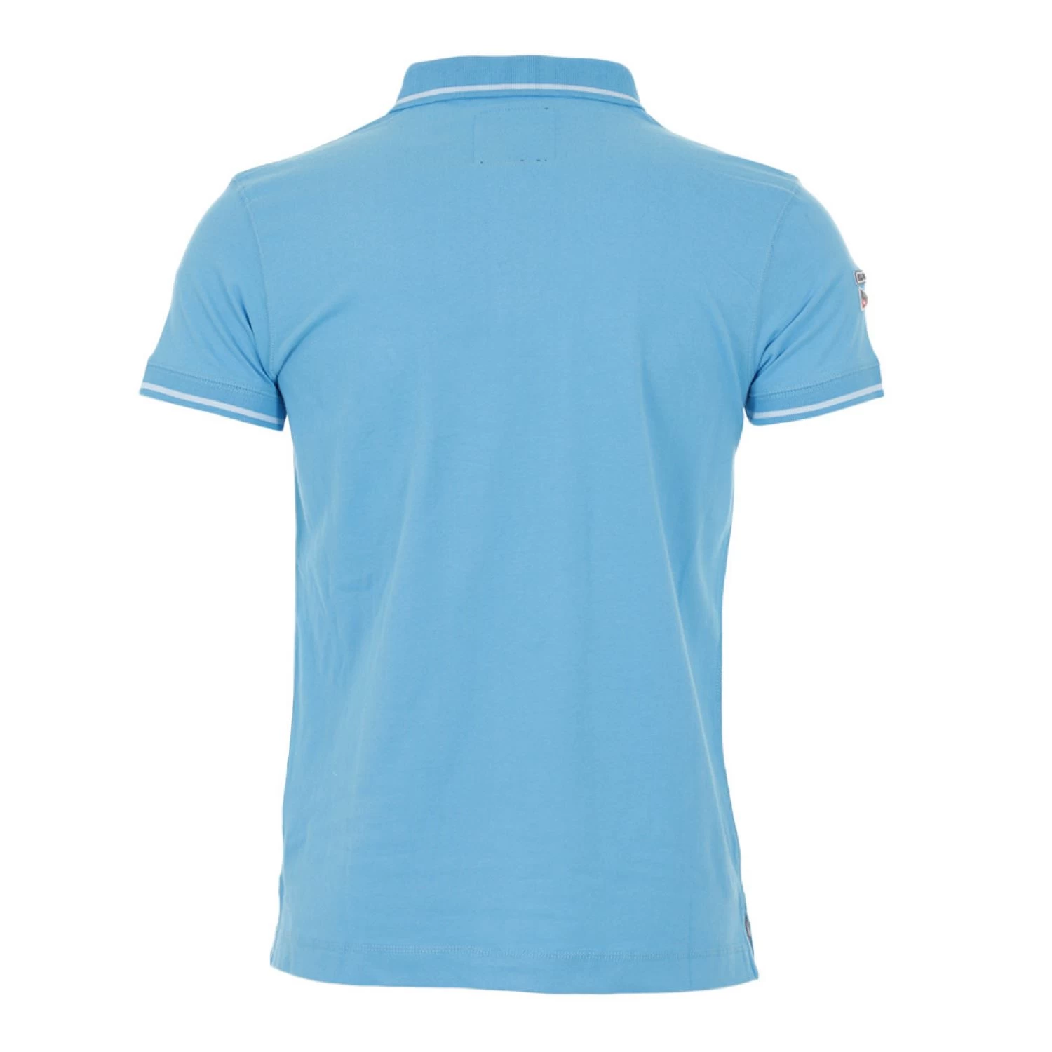 Polo Manches Courtes Homme CAZRI Turquoise 2 Polo Manches Courtes Homme CAZRI Turquoise – Image 2
