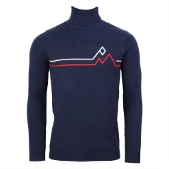 Pull Homme Manches Longues CIOTAT Bleu Marine