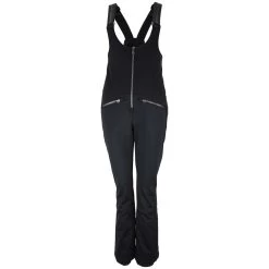 Salopette De Ski Softshell Femme ACHIC Noir