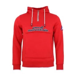 Sweat Demi-zip à Capuche Homme CEFLOW Rouge