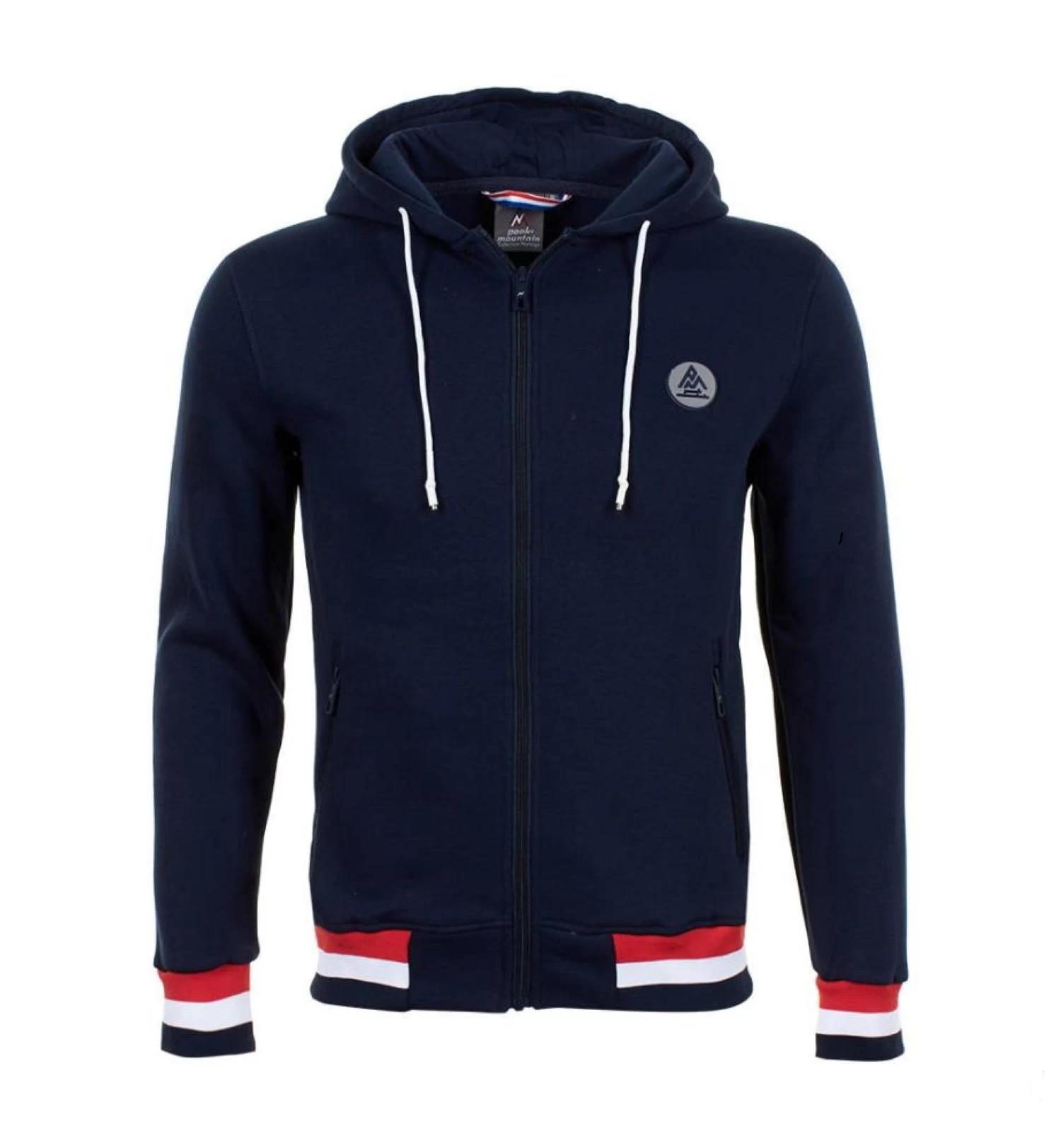Sweat Molleton Zippé Avec Capuche Homme CARGENTIERE Marine 1 Sweat Molleton Zippé Avec Capuche Homme CARGENTIERE Marine
