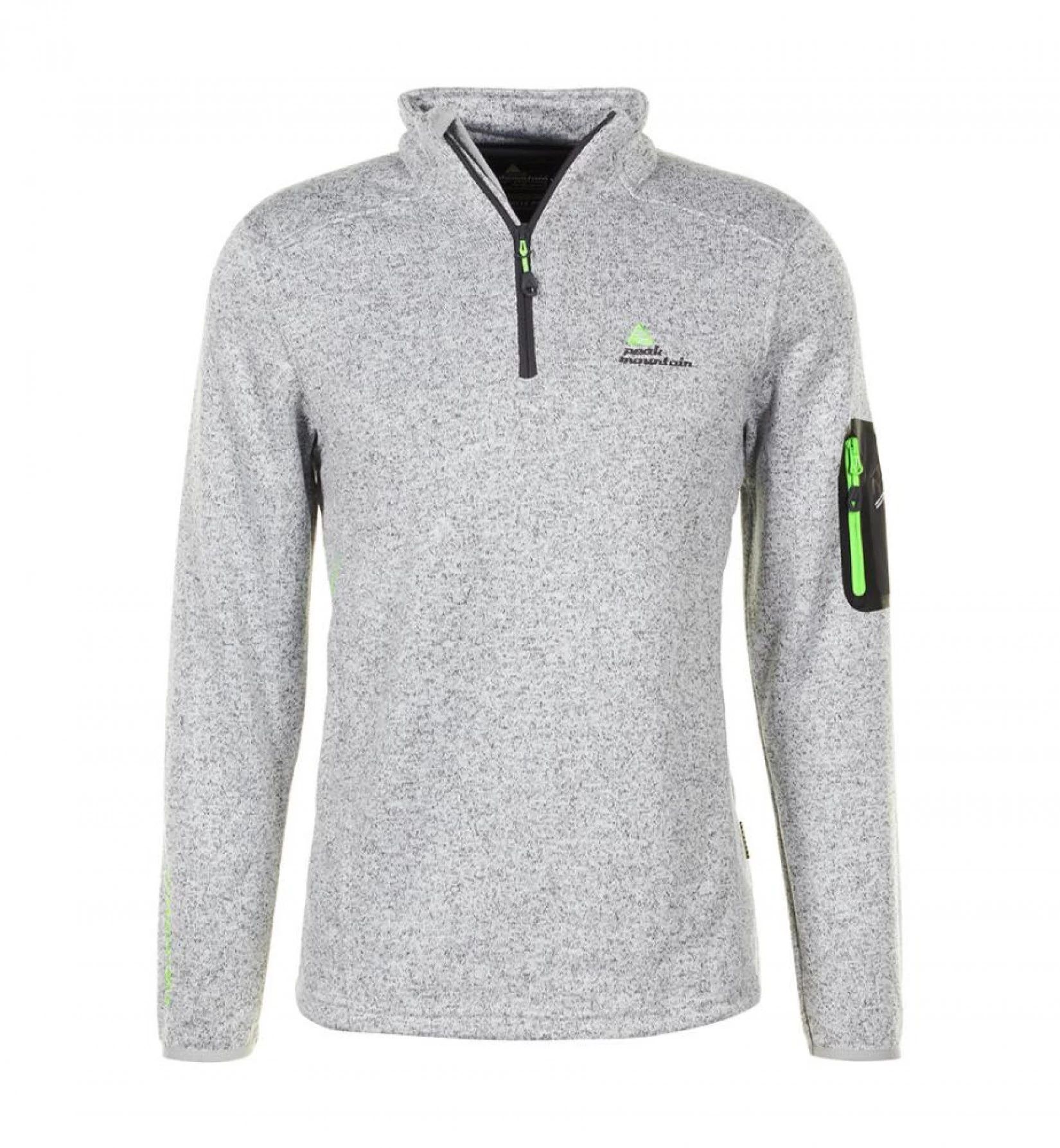 Sweat Polaire Homme CYPA Gris Clair 1 Sweat Polaire Homme CYPA Gris Clair