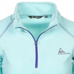 Sweat Polaire Fille GAFINE Turquoise 5 Sweat Polaire Fille GAFINE Turquoise -Vêtements d'hiver - maintenant ! Sweat polaire fille GAFINE turquoise SWS GAFINE 1