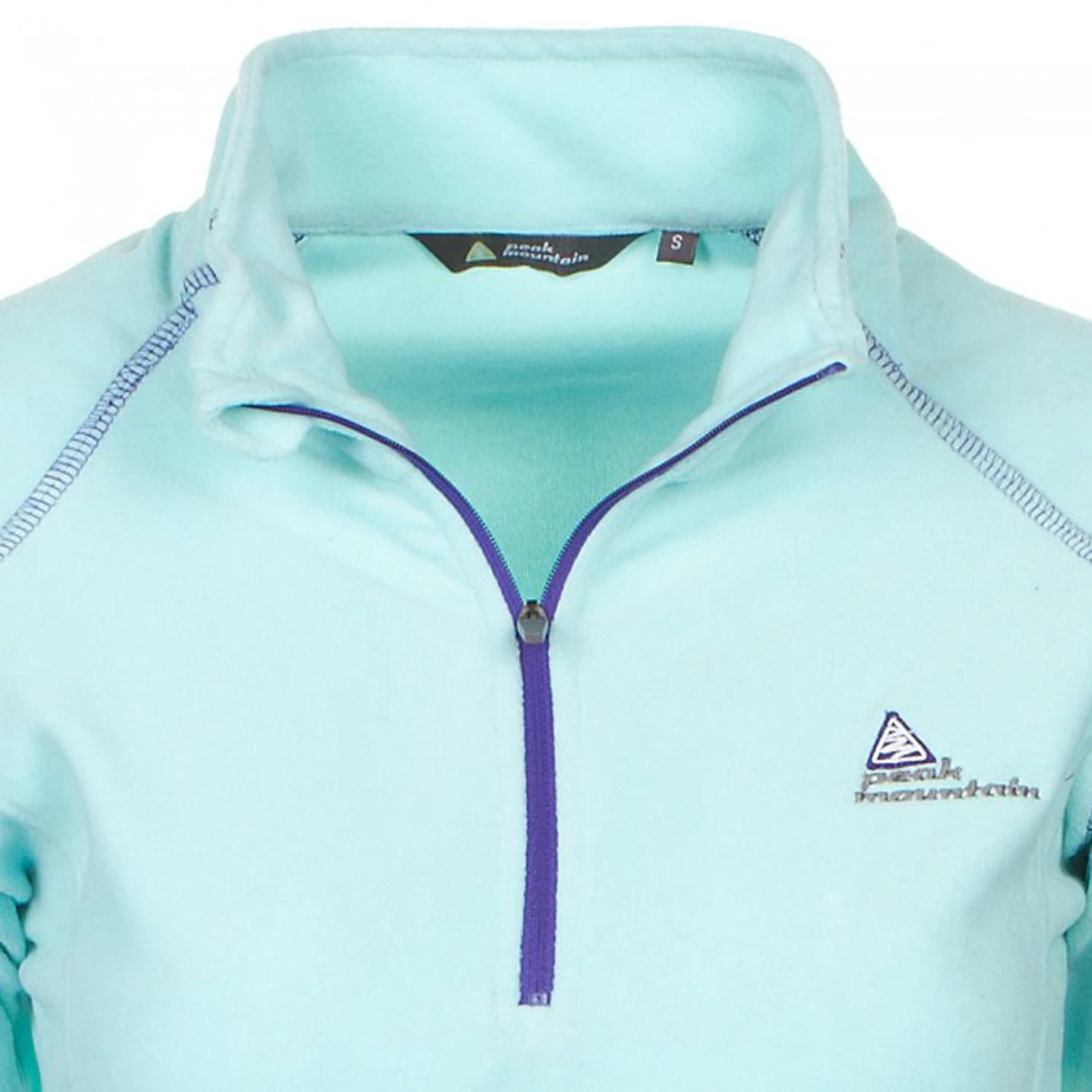 Sweat Polaire Fille GAFINE Turquoise 3 Sweat Polaire Fille GAFINE Turquoise – Image 3