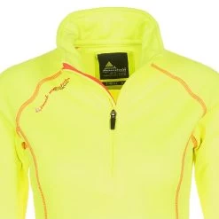 Sweat Polarshell Femme ACERUN Jaune -Vêtements d'hiver - maintenant ! Sweat polarshell Femme ACERUN jaune Peak Mountain 3