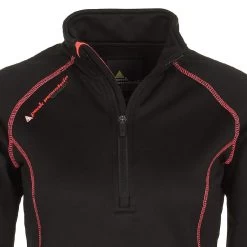 Sweat Polarshell Femme ACERUN Noir -Vêtements d'hiver - maintenant ! Sweat polarshell Femme ACERUN noir Peak Mountain 1