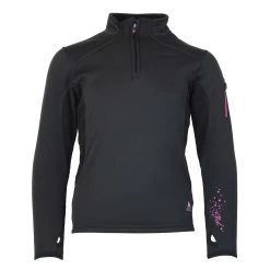 Sweat Polarshell Fille GANY Noir