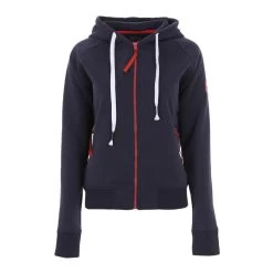 Sweat Zippé à Capuche Femme AUVY Marine