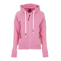Sweat Zippé à Capuche Femme AUVY Rose