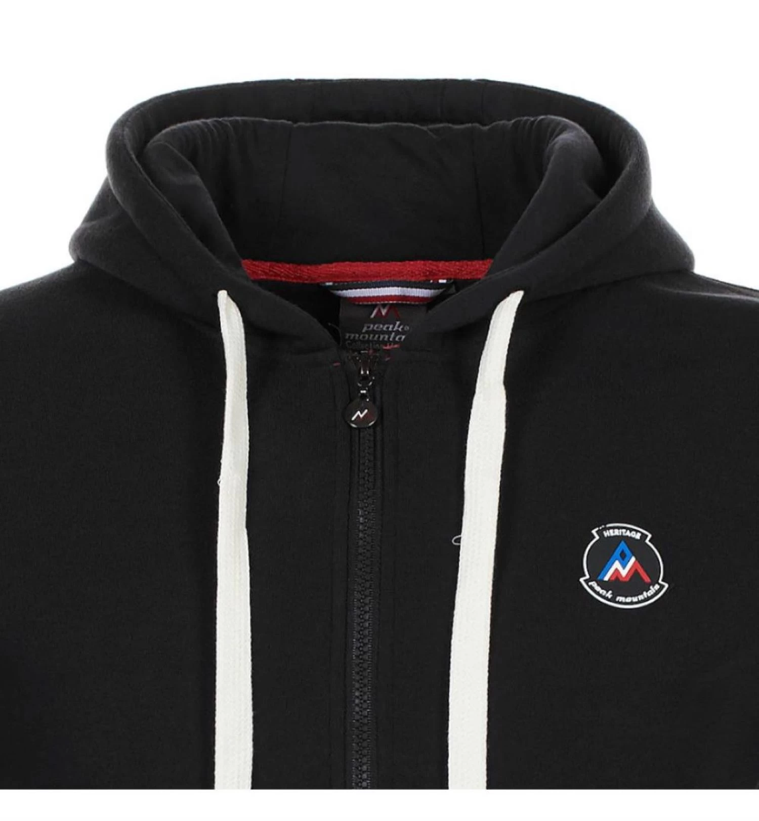Sweat Zippé à Capuche Homme COPILOT Noir 3 Sweat Zippé à Capuche Homme COPILOT Noir – Image 3