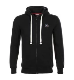 Sweat Zippé à Capuche Homme COPILOT Noir