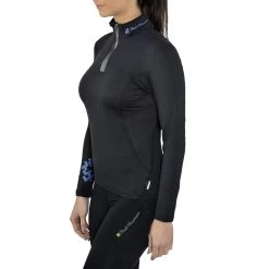 Top Technique Femme ANELI Noir/bleu 10 Top Technique Femme ANELI Noir/bleu -Vêtements d'hiver - maintenant ! TSL ANELI CX NOIR BLEU PROFIL MANNEQUIN