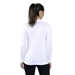 Top Technique Femme ANA Blanc -Vêtements d'hiver - maintenant ! Top technique Femme ANA blanc Peak Mountain 2