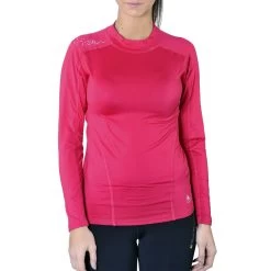 Top Technique Femme ANA Fuchsia -Vêtements d'hiver - maintenant ! Top technique Femme ANA fuchsia Peak Mountain 4