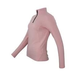 Top Technique Femme ANEVI Rose -Vêtements d'hiver - maintenant ! Top technique et thermique 1ere peau manches longues Fem 28