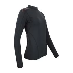 Top Technique Femme ANOY Noir -Vêtements d'hiver - maintenant ! Top technique et thermique 1ere peau manches longues Fem 7