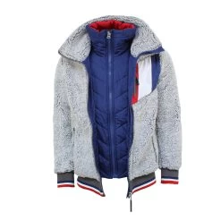 Veste Polaire Homme CORNEILLE Gris -Vêtements d'hiver - maintenant ! Veste polaire homme CORNEILLE GRIS BLO CORNEILLE 1