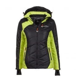 Blouson De Ski Femme ACILORG Noir/vert