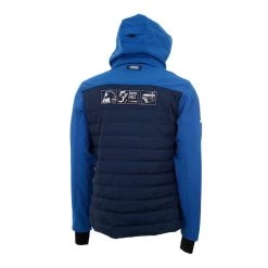 Blouson Bi-matière CANDREI Marine/bleu -Vêtements d'hiver - maintenant ! blouson bimatiere homme candrei marinebleu2