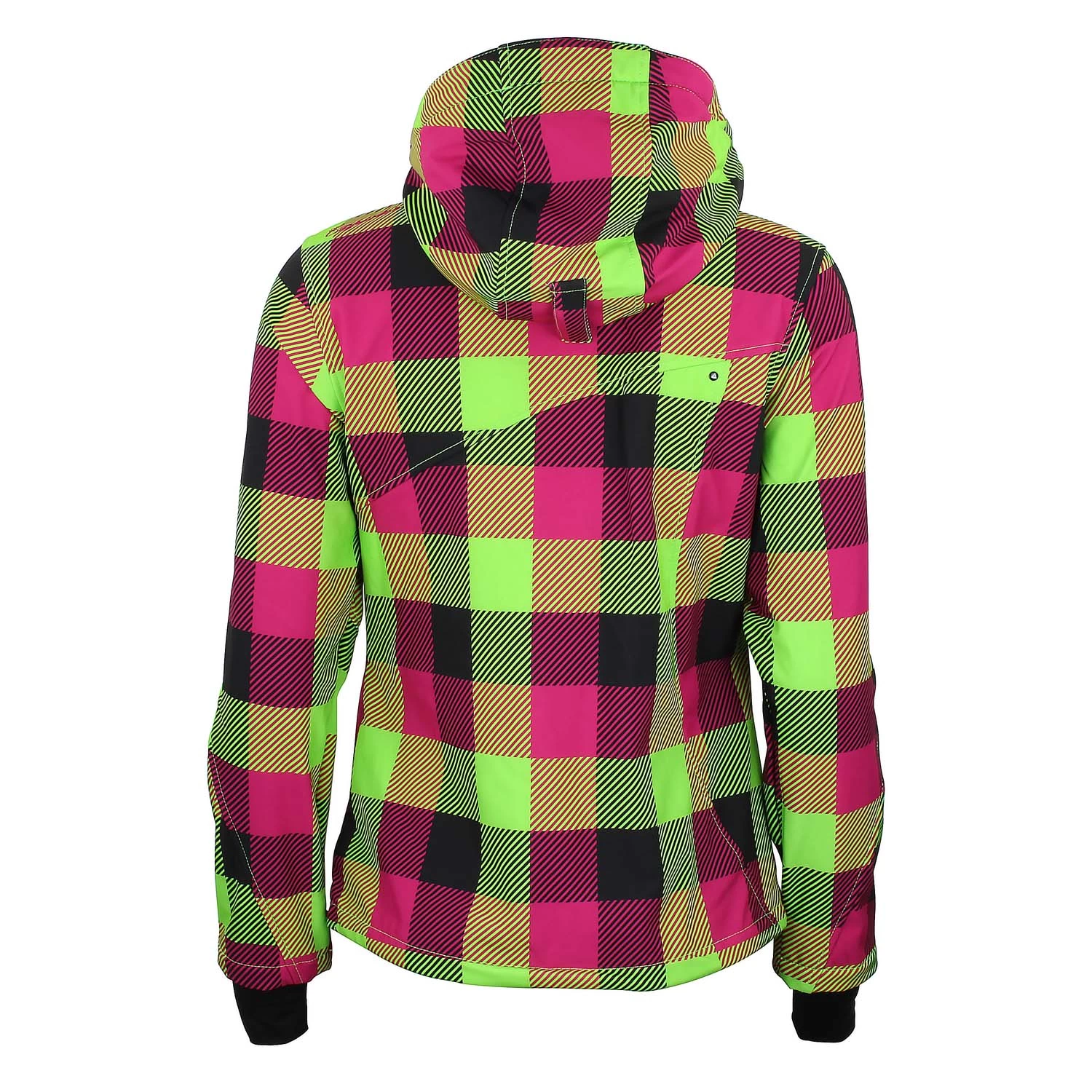 Blouson Softshell Femme AVENY Fuchsia/anis 2 Blouson Softshell Femme AVENY Fuchsia/anis – Image 2