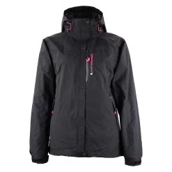Blouson De Ski 3 En 1 Femme ACIONO Noir