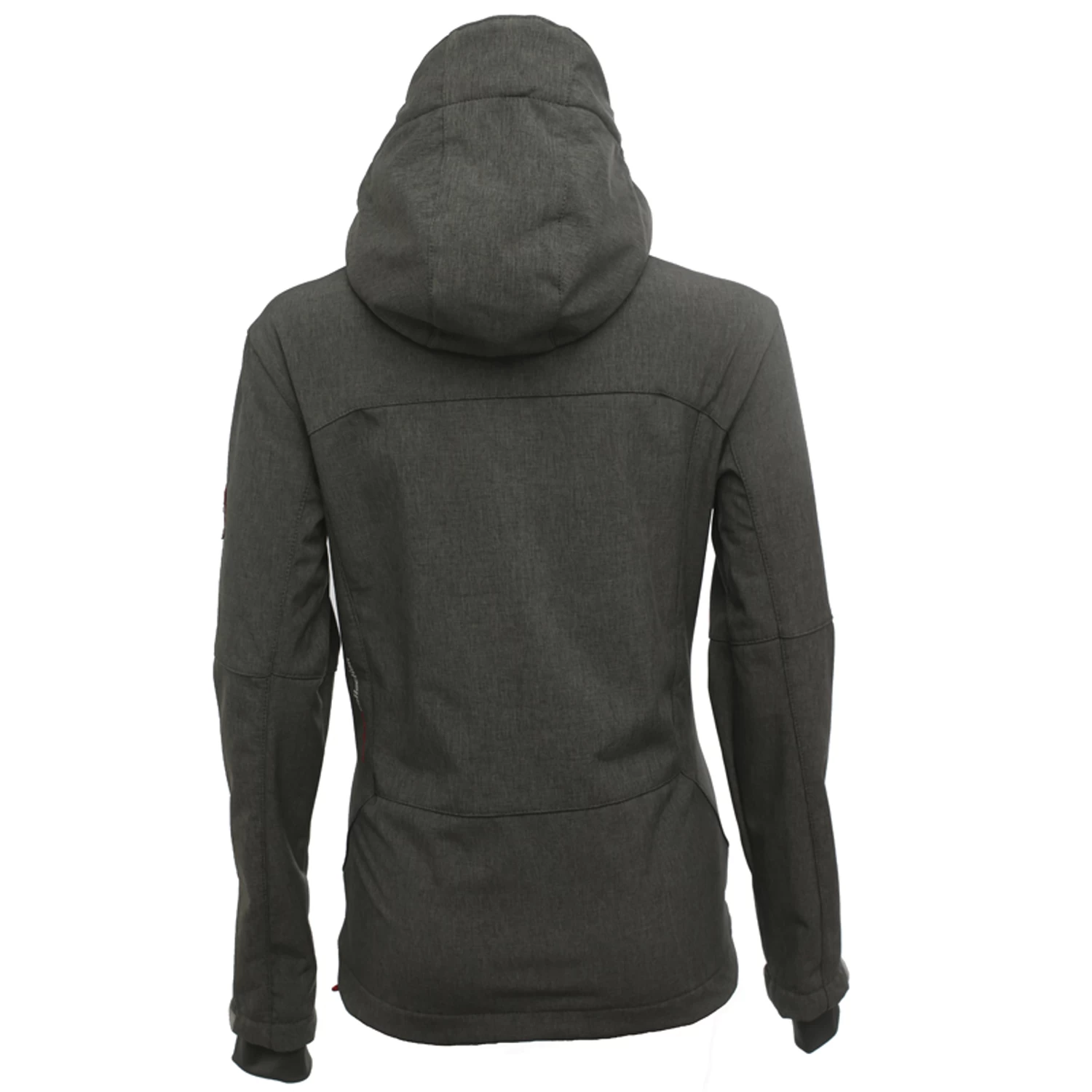 Blouson Softshell Femme ANJIMA Gris Clair 2 Blouson Softshell Femme ANJIMA Gris Clair – Image 2