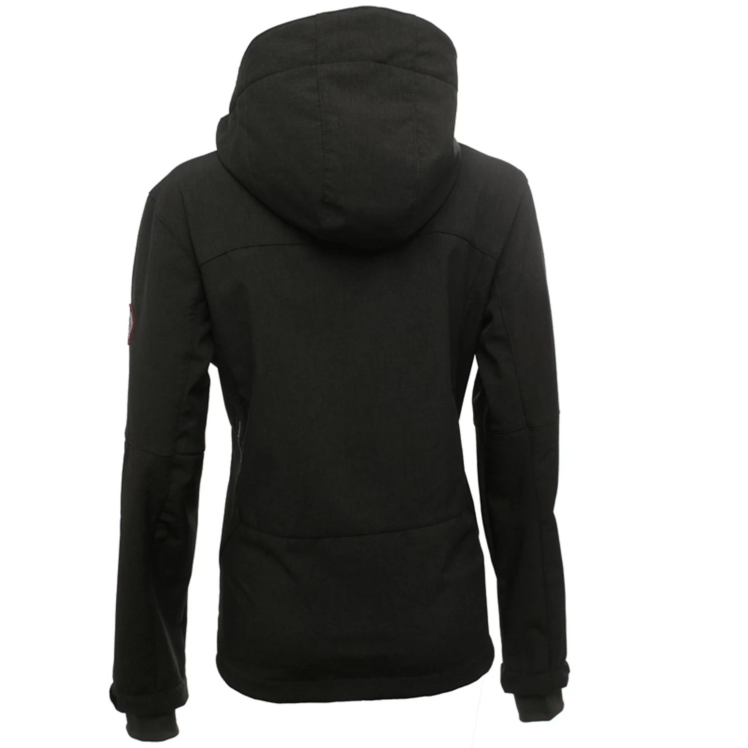 Blouson Softshell Femme ANJIMA Gris Foncé 2 Blouson Softshell Femme ANJIMA Gris Foncé – Image 2