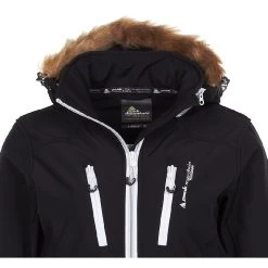 Blouson Softshell Femme ASADA Noir 6 Blouson Softshell Femme ASADA Noir -Vêtements d'hiver - maintenant ! blouson de ski femme asada noir2 2
