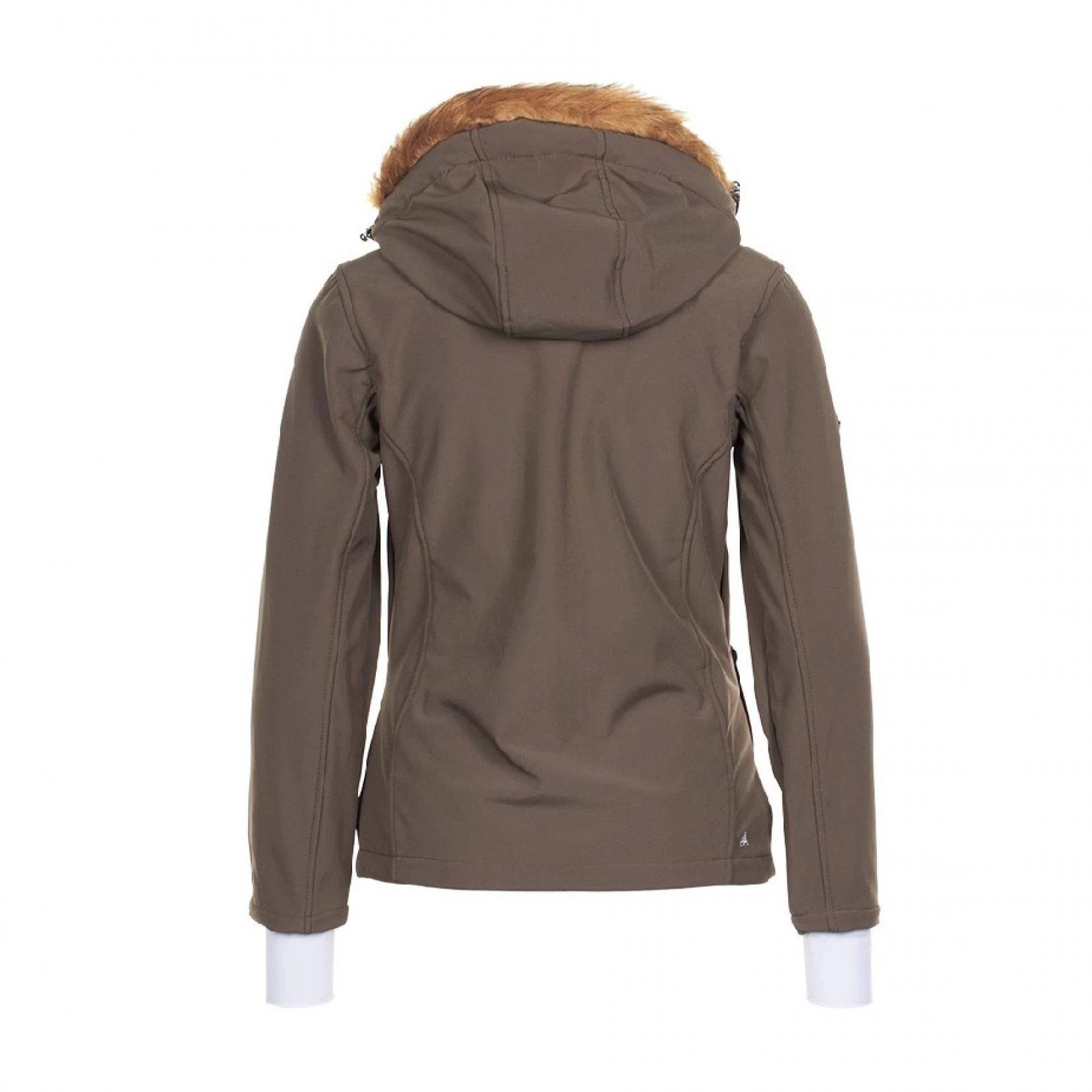 Blouson Softshell Femme ASADA Taupe 2 Blouson Softshell Femme ASADA Taupe – Image 2