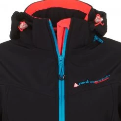 Blouson Softshell Femme AMALA Noir/bleu -Vêtements d'hiver - maintenant ! blouson de ski femme softshell amala noirbleu2