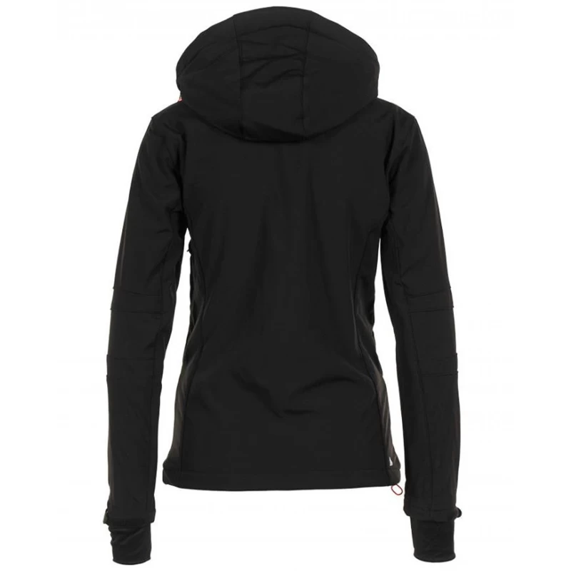 Blouson Softshell Femme AMARA Noir/bleu 2 Blouson Softshell Femme AMARA Noir/bleu – Image 2