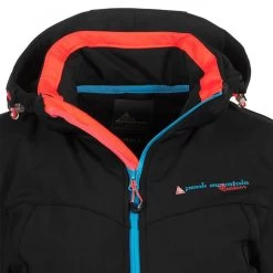 Blouson Softshell Femme AMARA Noir/bleu 5 Blouson Softshell Femme AMARA Noir/bleu -Vêtements d'hiver - maintenant ! blouson de ski femme softshell amara bleu2