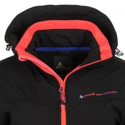Blouson Softshell Femme AMARA Noir/corail 5 Blouson Softshell Femme AMARA Noir/corail -Vêtements d'hiver - maintenant ! blouson de ski femme softshell amara corail2