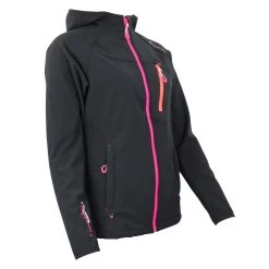 Blouson Softshell Femme ANSO Noir -Vêtements d'hiver - maintenant ! blouson de ski femme softshell anso noir2 1 1 1