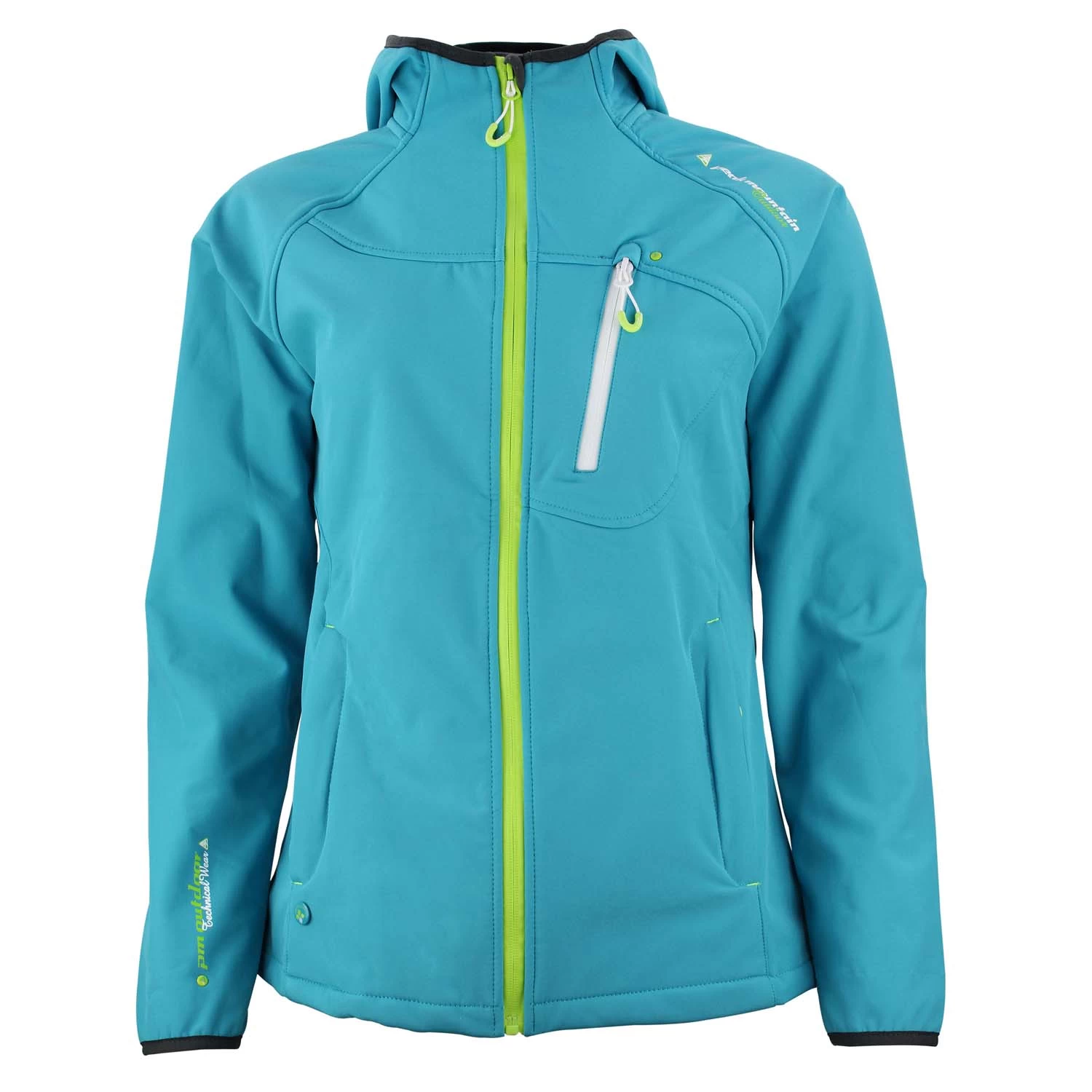 Blouson Softshell Femme ANSO Turquoise 1 Blouson Softshell Femme ANSO Turquoise