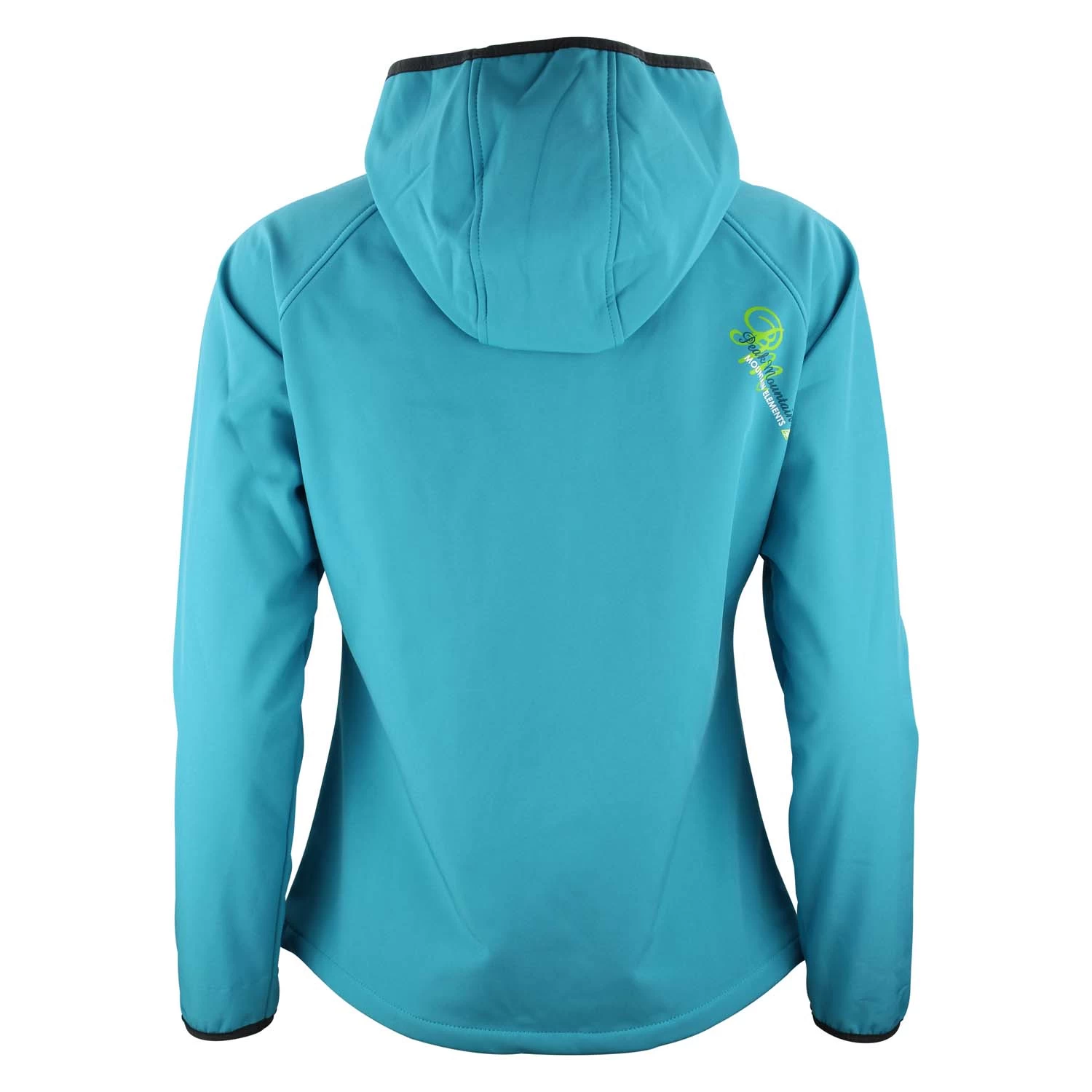 Blouson Softshell Femme ANSO Turquoise 2 Blouson Softshell Femme ANSO Turquoise – Image 2