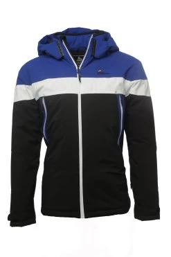 Blouson De Ski Homme CANZA Noir/Bleu