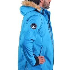 Blouson De Ski Homme CASADA Bleu -Vêtements d'hiver - maintenant ! blouson de ski homme casada bleu3 1