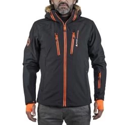 Blouson De Ski Homme CASADA Noir