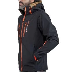 Blouson De Ski Homme CASADA Noir -Vêtements d'hiver - maintenant ! blouson de ski homme casada noir2 1