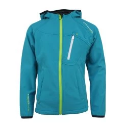 Blouson De Ski Softshell GANSO Turquoise
