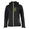 Blouson De Ski Softshell GANNE Noir/jaune