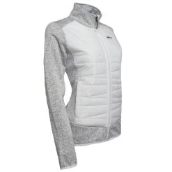 Blouson Polaire Femme ADVANTIME Blanc -Vêtements d'hiver - maintenant ! blouson polaire femme advantime blanc2 1 1