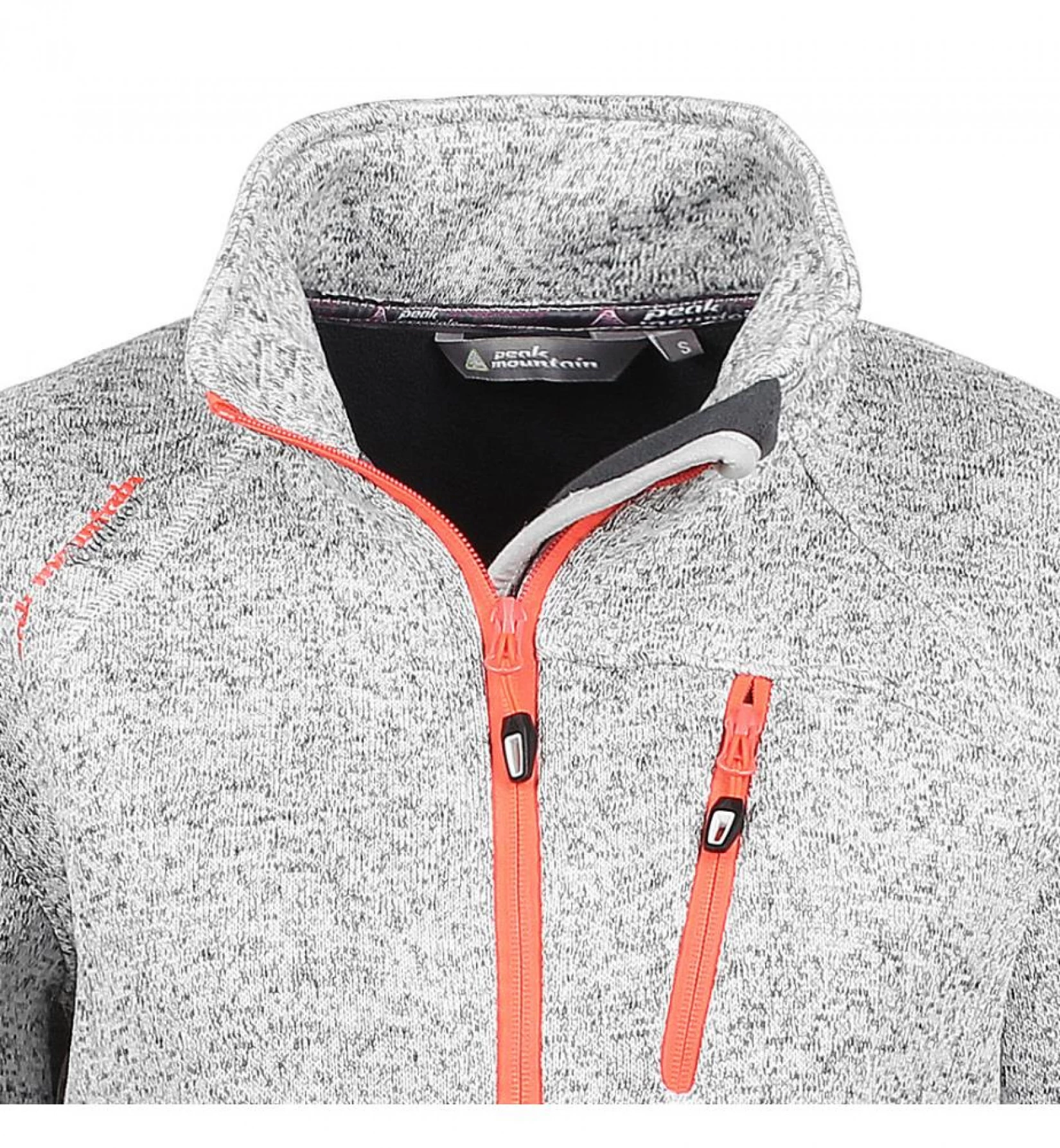 Blouson Polaire Femme ALAIKA Gris 3 Blouson Polaire Femme ALAIKA Gris – Image 3