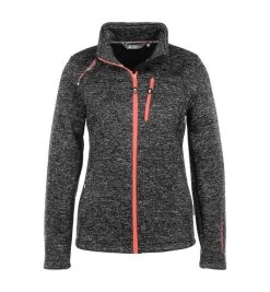 Blouson Polaire Femme ALAIKA Noir