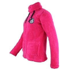 Blouson Polaire Femme ASANA Fuchsia -Vêtements d'hiver - maintenant ! blouson polaire femme asana fushia 2 1