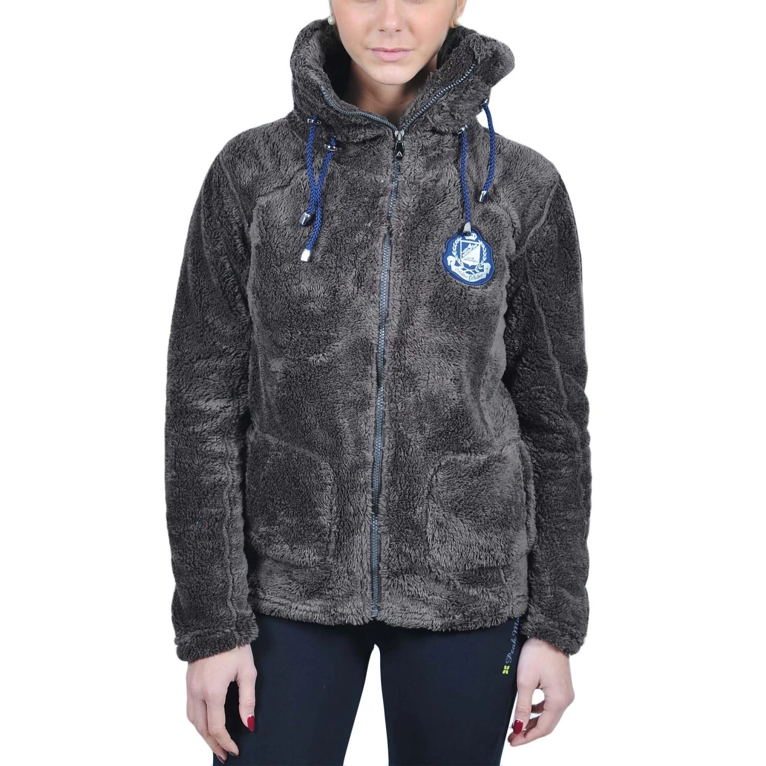 Blouson Polaire Femme ASANA Marron 1 Blouson Polaire Femme ASANA Marron