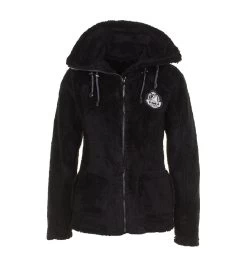 Blouson Polaire Femme ASANA Noir