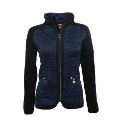 Blouson Polaire Femme ASPHERE Marine/marine
