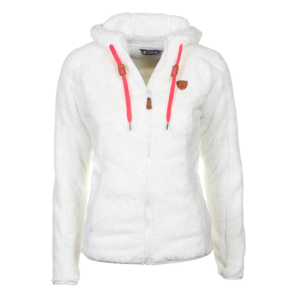 Blouson Polaire FALANE Blanc 1 Blouson Polaire FALANE Blanc